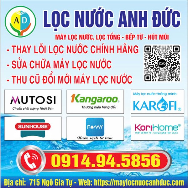 Sửa máy lọc nước tại nhà