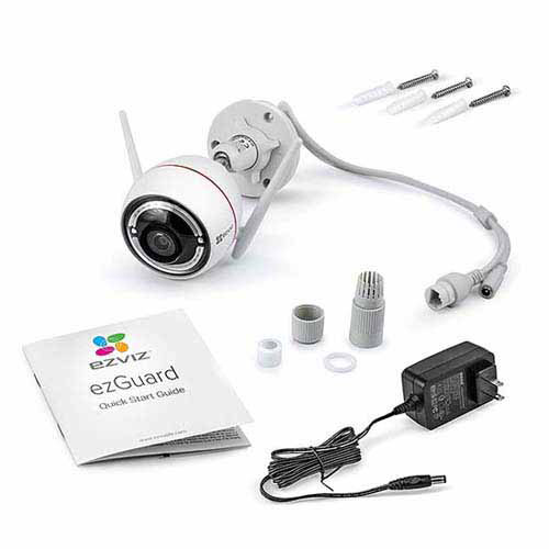 Camera Ezviz CV310 2MP-IP ngoài trời,&nbsp; còi đèn, tặng thẻ nhớ 64G