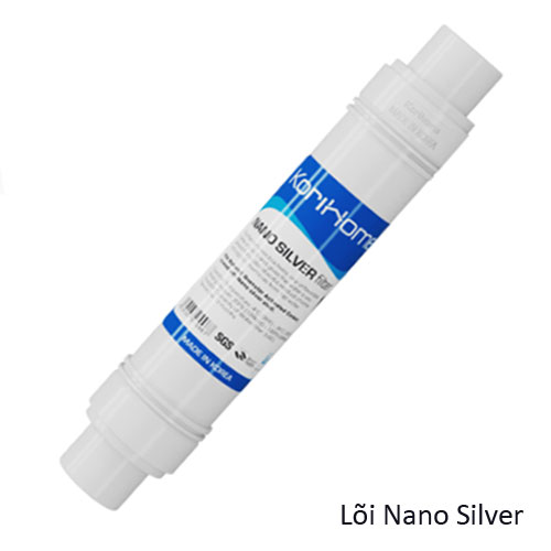 Lõi lọc KoriHome Nano Silver – Nano bạc – Tiêu diệt vi khuẩn