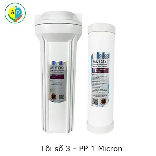 Lõi lọc nước số 3 Mutosi&nbsp;– PP 1 Micron