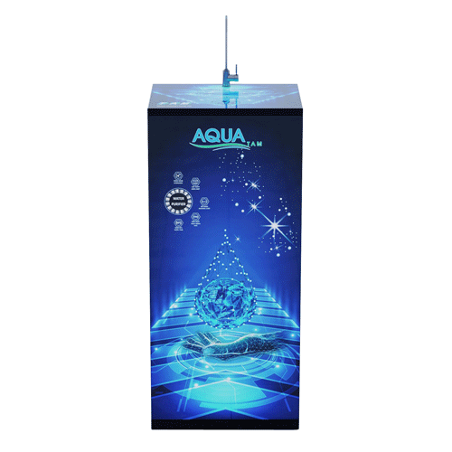 Máy lọc nước Aqua, 9 cấp lọc. Cây đứng sang trọng