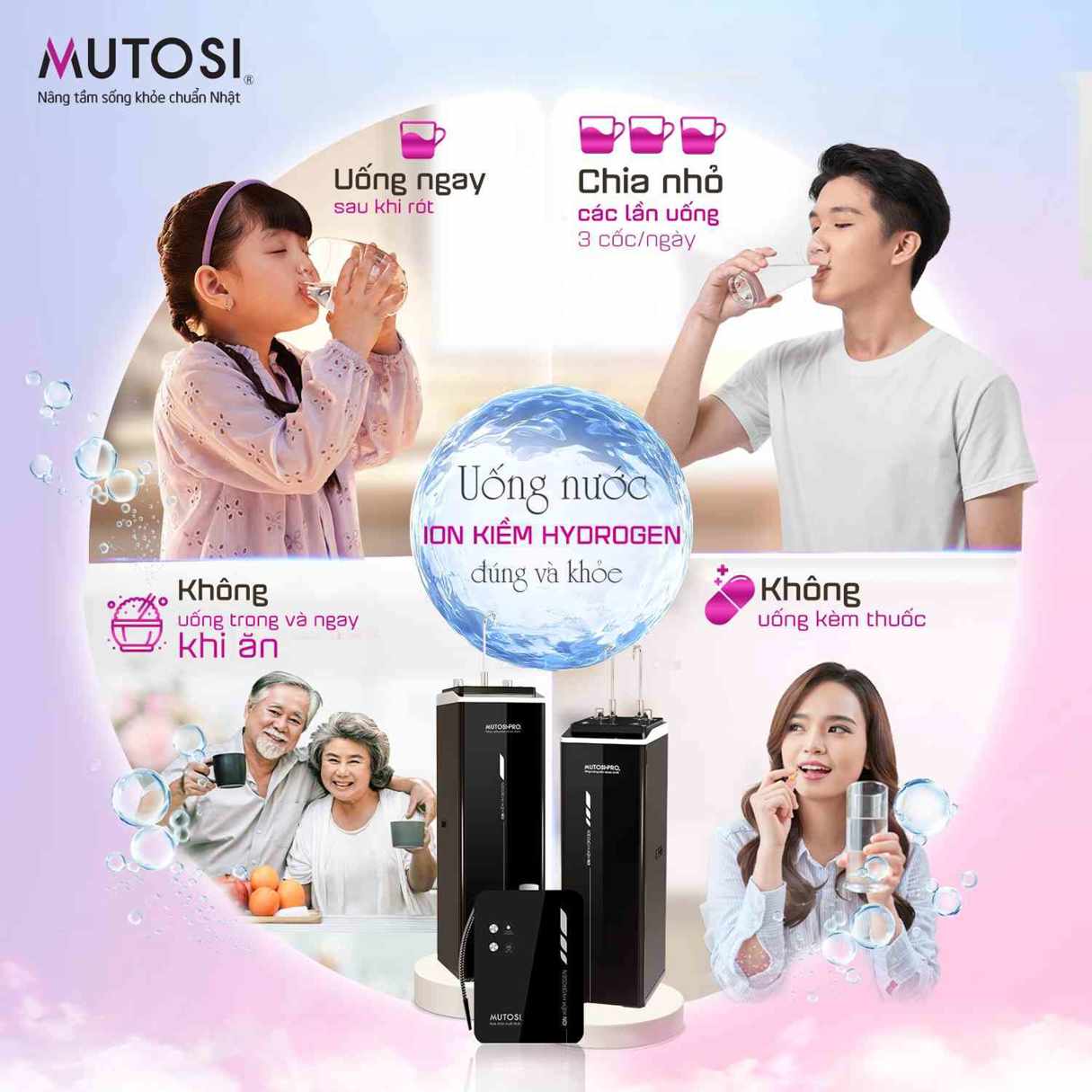 Lựa Chọn Máy Lọc Nước Mutosi Cho Gia Đình 4 Người Tại Hải Phòng
