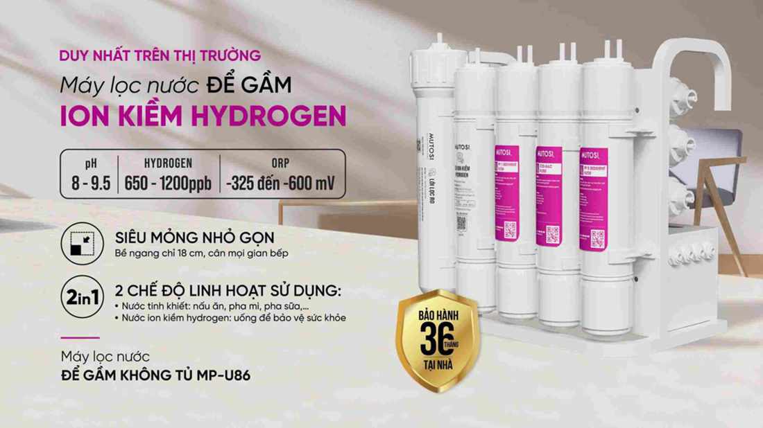 Đại Lý Máy Lọc Nước Mutosi Tại Hà Nội - Giá Tốt, Lắp Tận Nhà