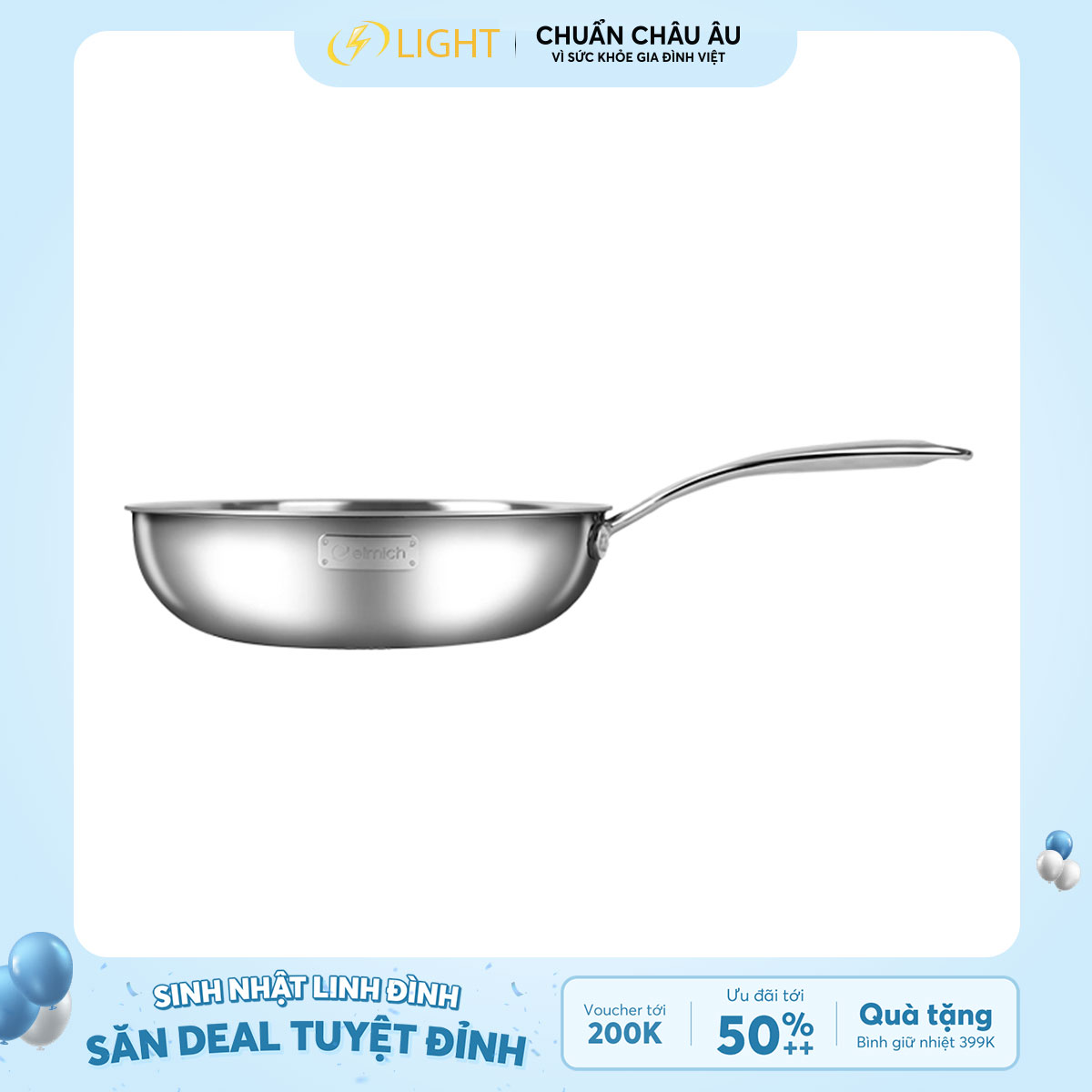 Chảo inox vũng